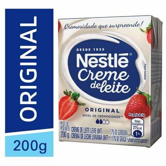 Mambo Creme de leite tradicional nestlé 200g oferta