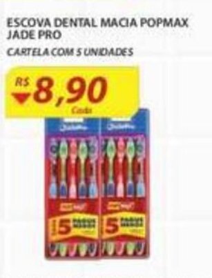 Escova Dental Macia Popmax Jade Pro