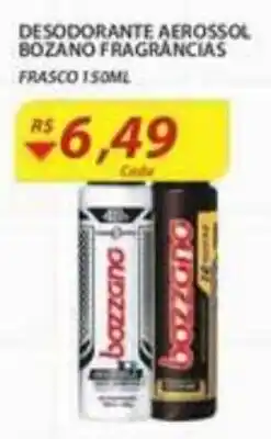Assaí Atacadista Desodorante Aerosol Bozzano Frag. 150ml oferta