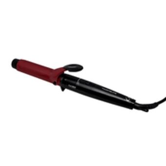 Novo Mundo Modelador de cachos gama italy, tecnologia nano silver, tourmaline íon, preto/ vermelho - new33m oferta