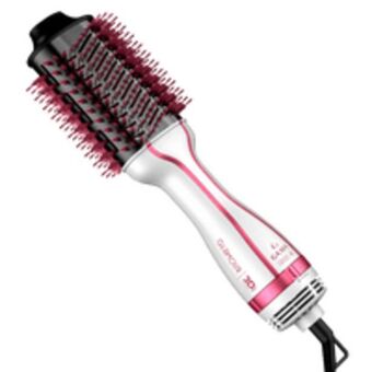 Novo Mundo Escova secadora gama italy, 1200w, 3 velocidades glamour pink brush- 220v oferta