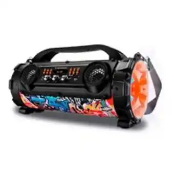 Novo Mundo Caixa de som amplificada bivolt mult connect thunder street mondial mco-08 oferta