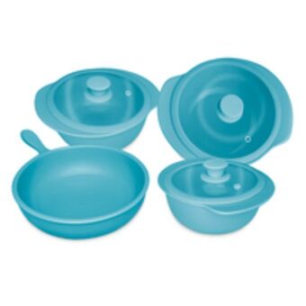 Novo Mundo Jogo de panela linea, 4 peças, cerâmica, acqua, - bt06-4502 oferta