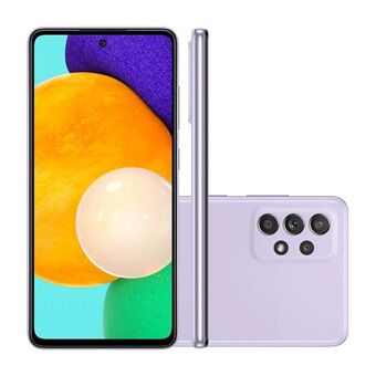 Fujioka Smartphone samsung galaxy a52, violeta, tela 6.5" 6gb ram | 128gb oferta
