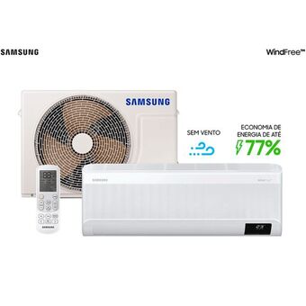 Fujioka Ar condicionado split inverter samsung windfree® sem vento| 12.000 btu's oferta