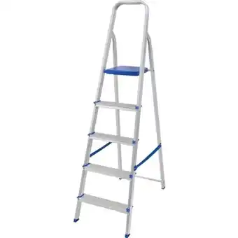 Lojas Lebes Escada mor r.5103 5 degraus aluminio se oferta