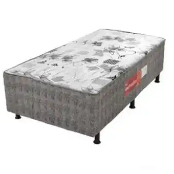 Sipolatti Cama box conjugado solteiro polar unipremium - preto/cinza oferta