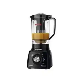 Liquidificador mondial turbo power l-99 fb 500w, 3 velocidades