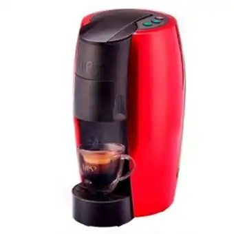 Cafeteira expresso multibebidas tres lov, vermelha