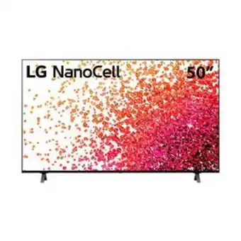 Sipolatti Smart tv lg 50'' 4k nanocell 75nano75 inteligência artificial ai thinq smart magic google alexa oferta