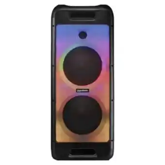 Caixa amplificada gradiente extreme colors full led gcl105, 500w, conexão bluetooth, função dj