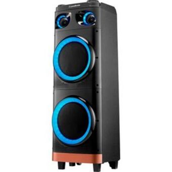 Sipolatti Caixa de som amplificada gradiente gca112 strong beat cobre, 1500w com bluetooth, rádio fm, entrada para microfone e guitarra oferta