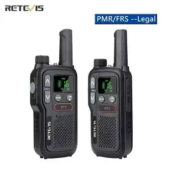 Retevis rb618 radio comunicador walkie talkie profesional radio portátil ht frs walk talk pmr 446 profissional longo alcance 