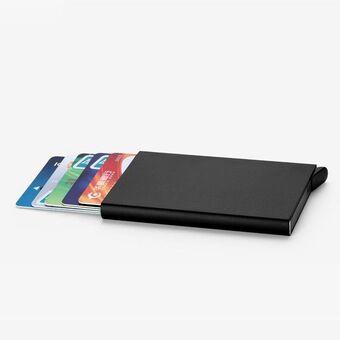 AliExpress Titular do cartão de crédito masculino fino anti proteger viagens id titular do cartão rfid carteira de metal caso porte cart oferta