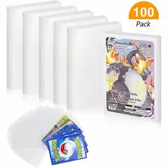 Capa protetora para jogos de cartas pokemon