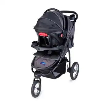 Lojas Koerich Carrinho de bebê + bebê conforto velloz 1029-b preto - prime baby oferta