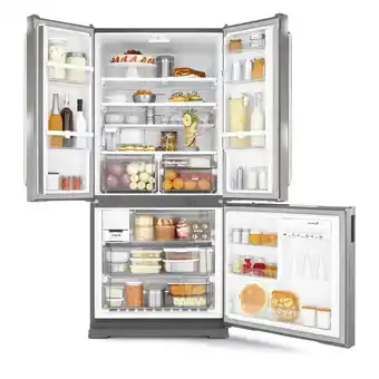 Lojas Koerich Geladeira/refrigerador brastemp 3 portas 540l frost free side by side inverse bro80akbna - platinum oferta