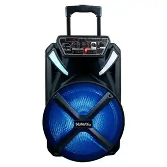 Supermercados Mateus Caixa de som amplificada sumay cap22 x-prime 300w oferta