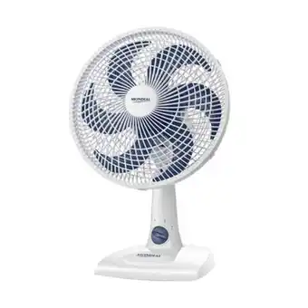 Supermercados Mateus Ventilador de mesa branco 6 pás nv-15 30cm mondial oferta