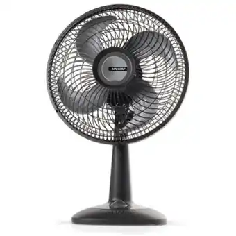 Supermercados Mateus Ventilador de mesa eco ts30 mallory preto 30cm oferta
