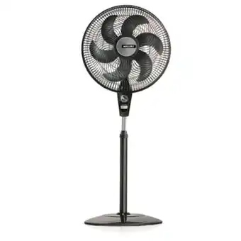 Ventilador de coluna preto 6 pás ts+ delfos mallory
