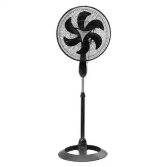 Supermercados Mateus Ventilador de coluna preto com 6 pás britânia 40cm oferta