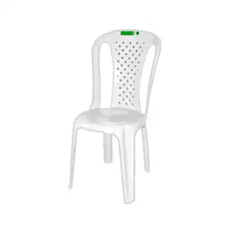 Supermercados Mateus Cadeira plástico topplast sem braço bistro branco oferta