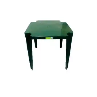 Supermercados Mateus Mesa de plástico topplast verde bandeira oferta