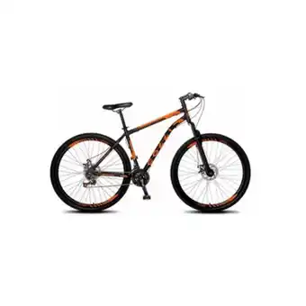 Bicicleta athena 465 a29 21m aço colli preto/laranja