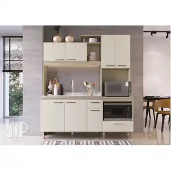 Cozinha valencia compacta mdp candorin