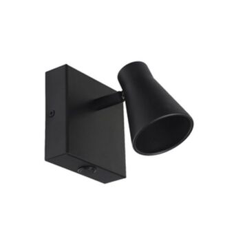 Leroy Merlin Arandela de parede preto metal szari inspire oferta