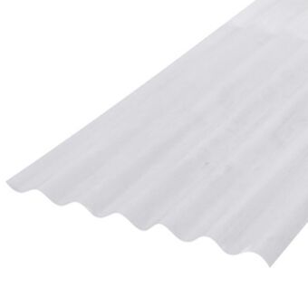 Leroy Merlin Telha polipropileno 2,44mx1,10m ondulada translúcida atco oferta