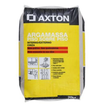 Leroy Merlin Argamassa piso sobre piso interno e externo cinza 20kg axton oferta