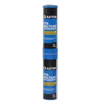 Leroy Merlin Fita multiuso asfáltica autoadesiva 90cmx10m axton oferta