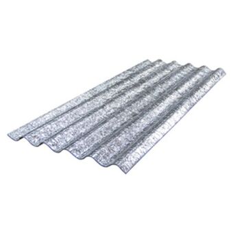 Telha ecológica reciclada térmica 2,20mx92cm cinza ibaplac