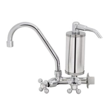 Leroy Merlin Torneira com filtro para parede de cozinha bica alta cromado 2201 c33 equation oferta
