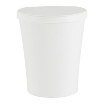 Leroy Merlin Lixeira de banheiro plástico branco 5l tampa top sensea oferta