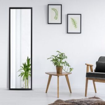 Leroy Merlin Espelho color preto 48x164cm oferta