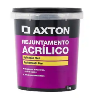 Leroy Merlin Rejunte acrílico preto 1kg axton oferta