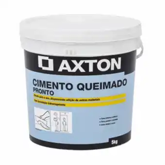 Leroy Merlin Cimento queimado pronto grafite 5kg axton oferta