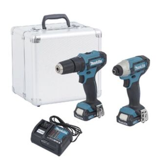 Leroy Merlin Combo furadeira e parafusadeira de impacto 12v cxt makita oferta