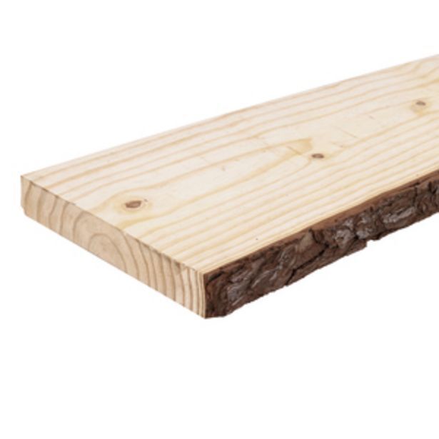 Prancha de madeira rústica pinus natural 35x4,5x200cm madvei oferta na ...