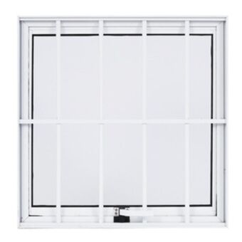 Leroy Merlin Janela maxim-ar alumínio pintado branco com grade metal 0,60x0,60m linha magnum atlântica oferta
