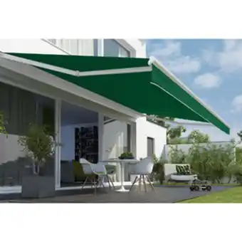 Leroy Merlin Toldo articulado de poliéster verde 2,90x2,00m hoggan oferta
