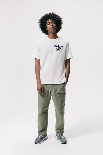 ZARA Camiseta com mensagem estampada oferta