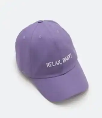 Boné em algodão com bordado relax, baby!