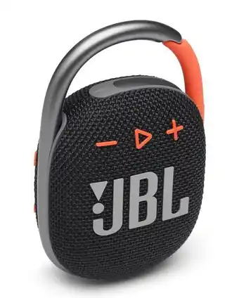 Riachuelo Caixa de som jbl clip4 preto/laranja oferta