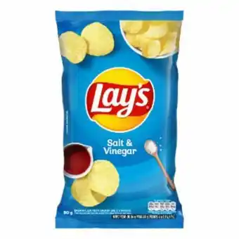 Supermercado Estrela Azul Batata lays sal/vinagre 80g oferta