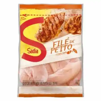Supermercado Estrela Azul File peito frango sadia congelado 1kg oferta