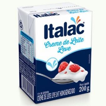Supermercado Estrela Azul Cr de leite italac leve tp 200g oferta